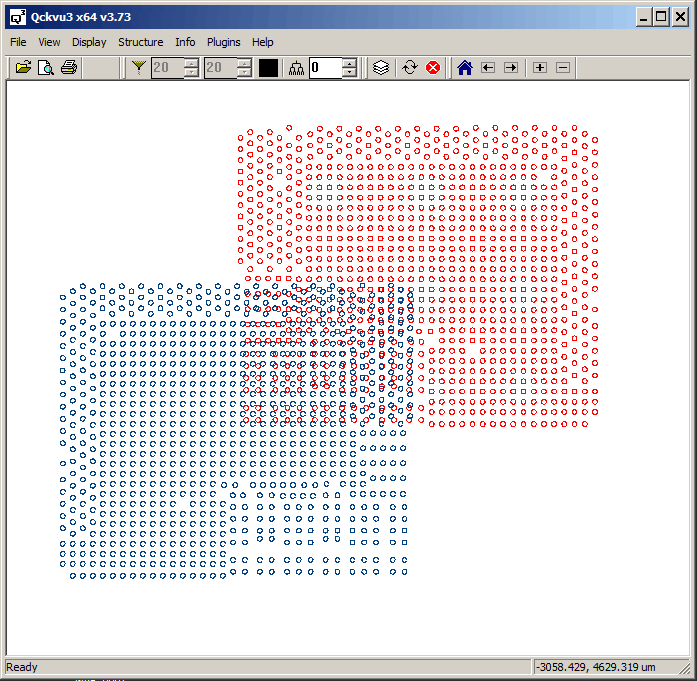 GDSII vs AIF before alignment