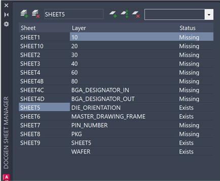 Sheet Layer Sets Sheet Layer Sets