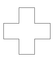 diagram of a cross